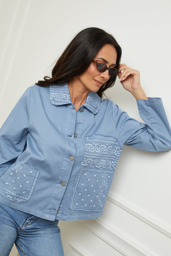 Veste Jo - Bleu