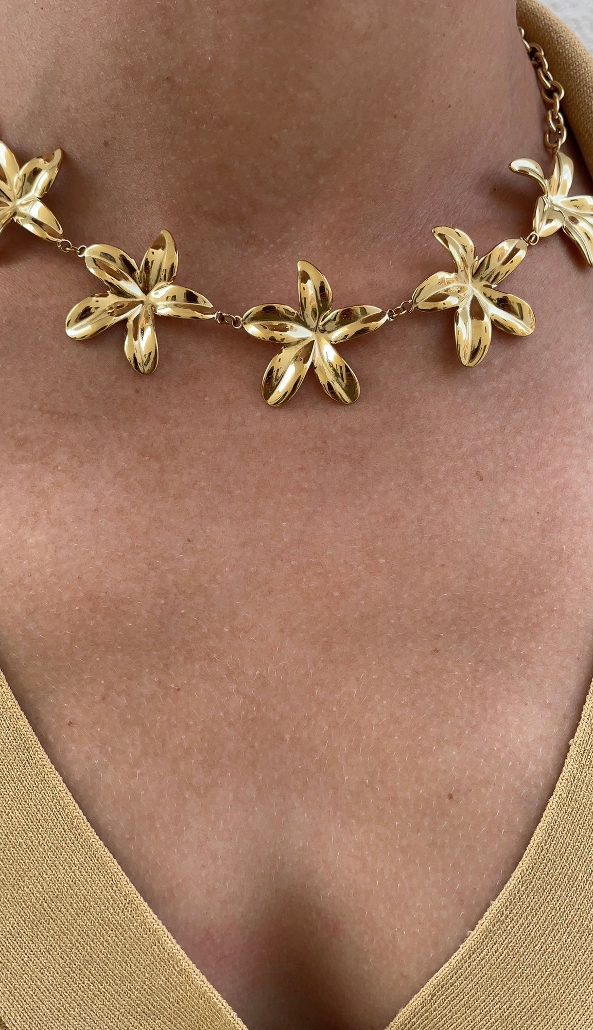 Collier Multi Flower