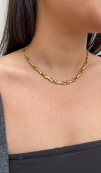 Collier Flat X Chain
