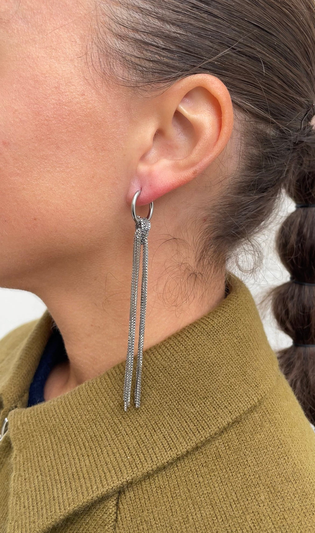 Boucles D'Oreilles Knot X Hoops
