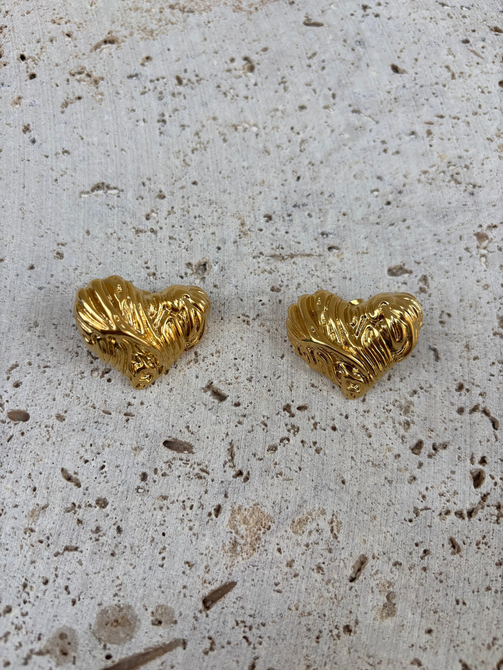 Boucles D'Oreilles Vintage Heart