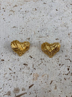 Boucles D'Oreilles Vintage Heart
