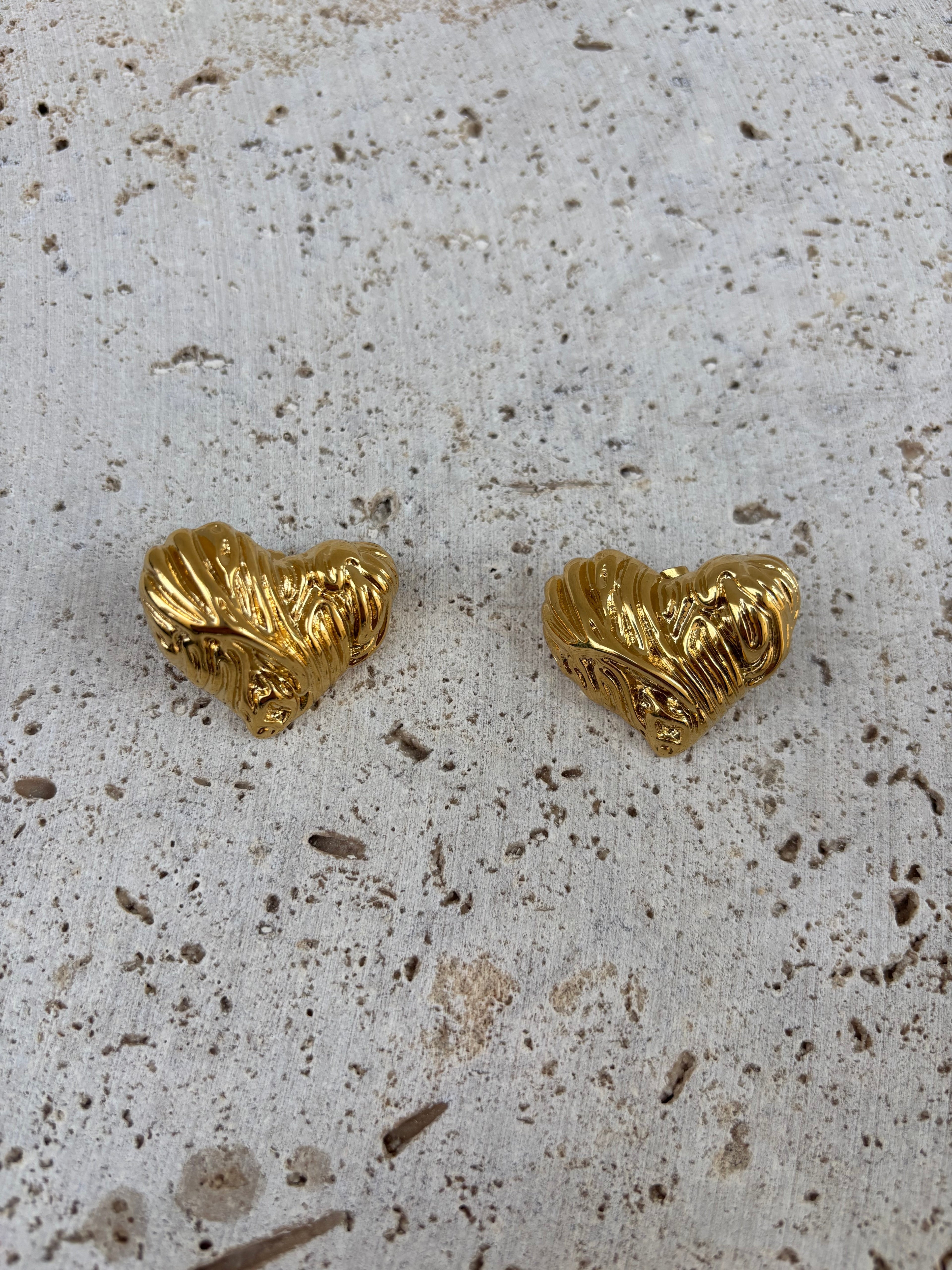Boucles D'Oreilles Vintage Heart