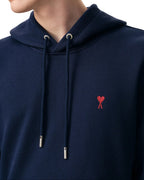 Ami Paris - Hoodie Ami De Coeur – Bleu Rouge