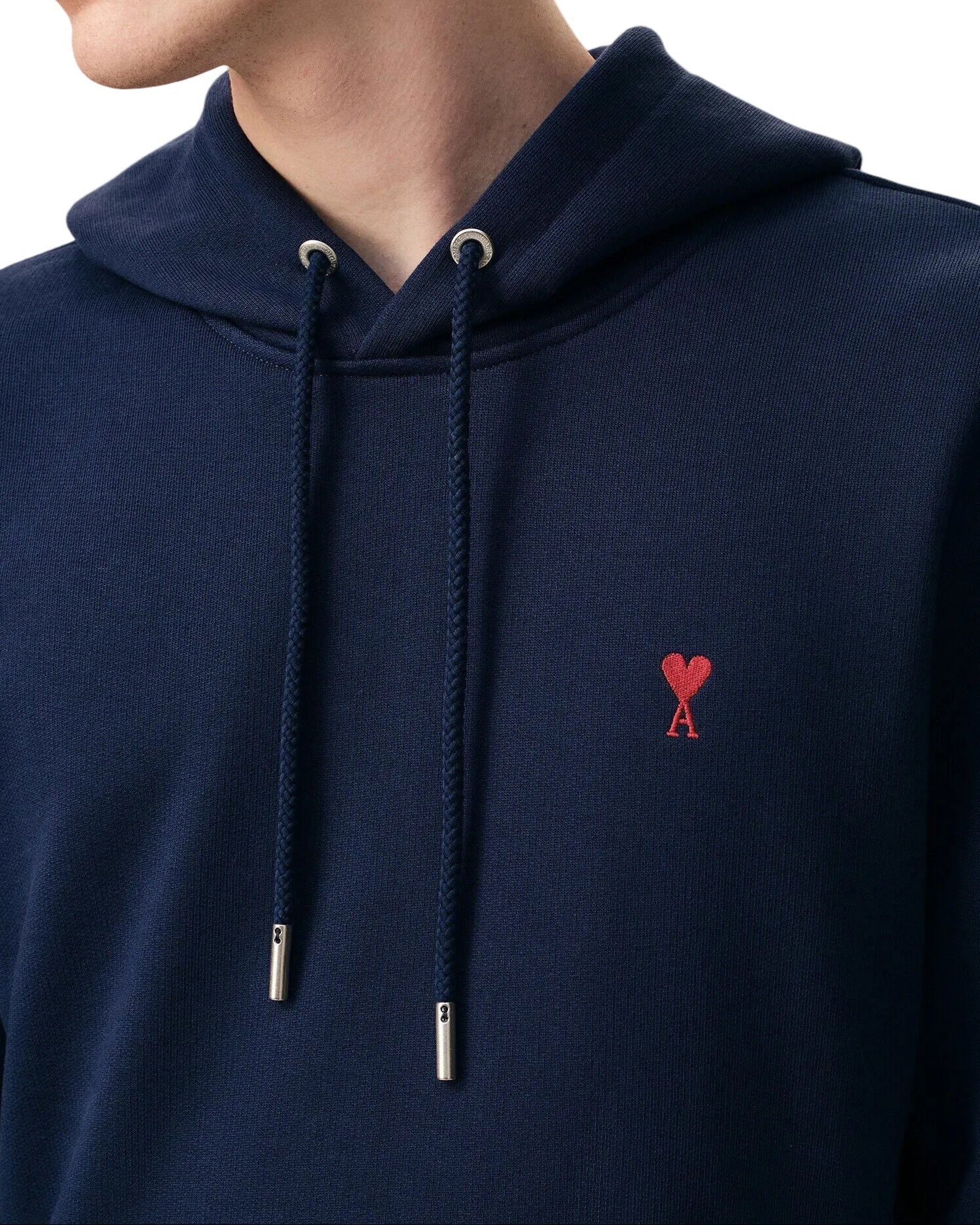 Ami Paris - Hoodie Ami De Coeur – Bleu Rouge