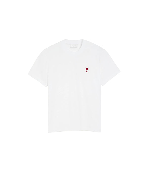 Ami Paris - T-Shirt Ami De Cœur – Blanc