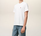 Ami Paris - T-Shirt Ami De Cœur – Blanc