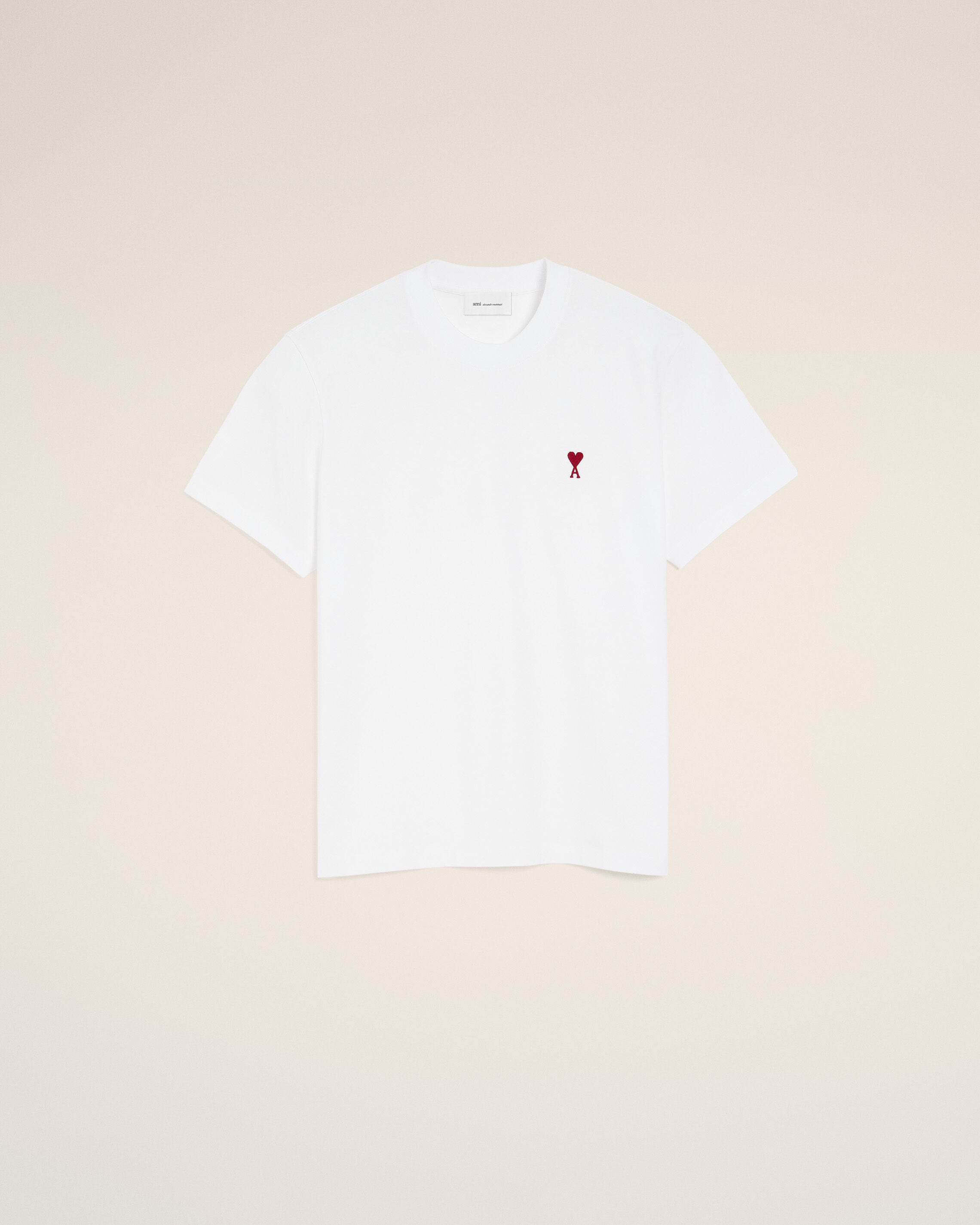 Ami Paris - T-Shirt Ami De Cœur – Blanc