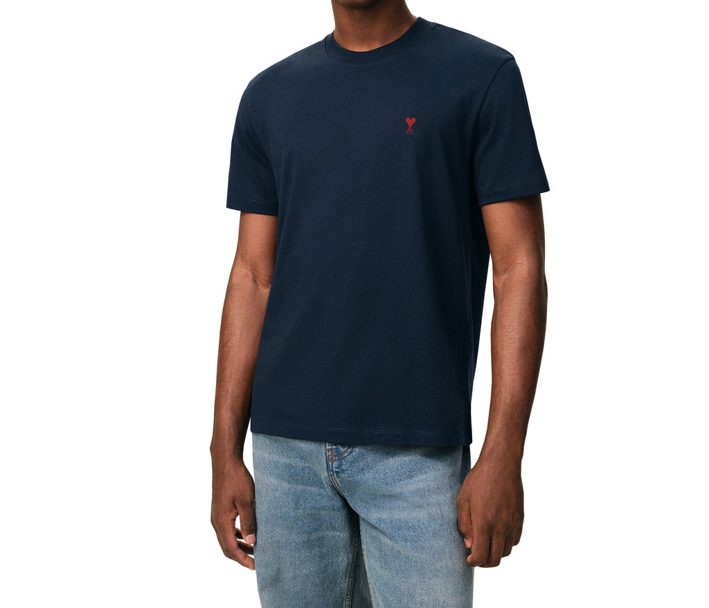 Ami Paris - T-Shirt Ami De Cœur – Bleu