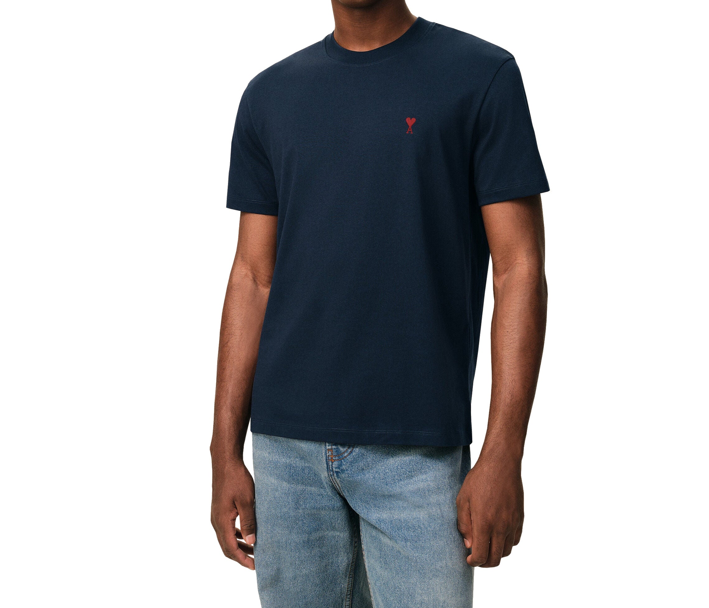 Ami Paris - T-Shirt Ami De Cœur – Bleu