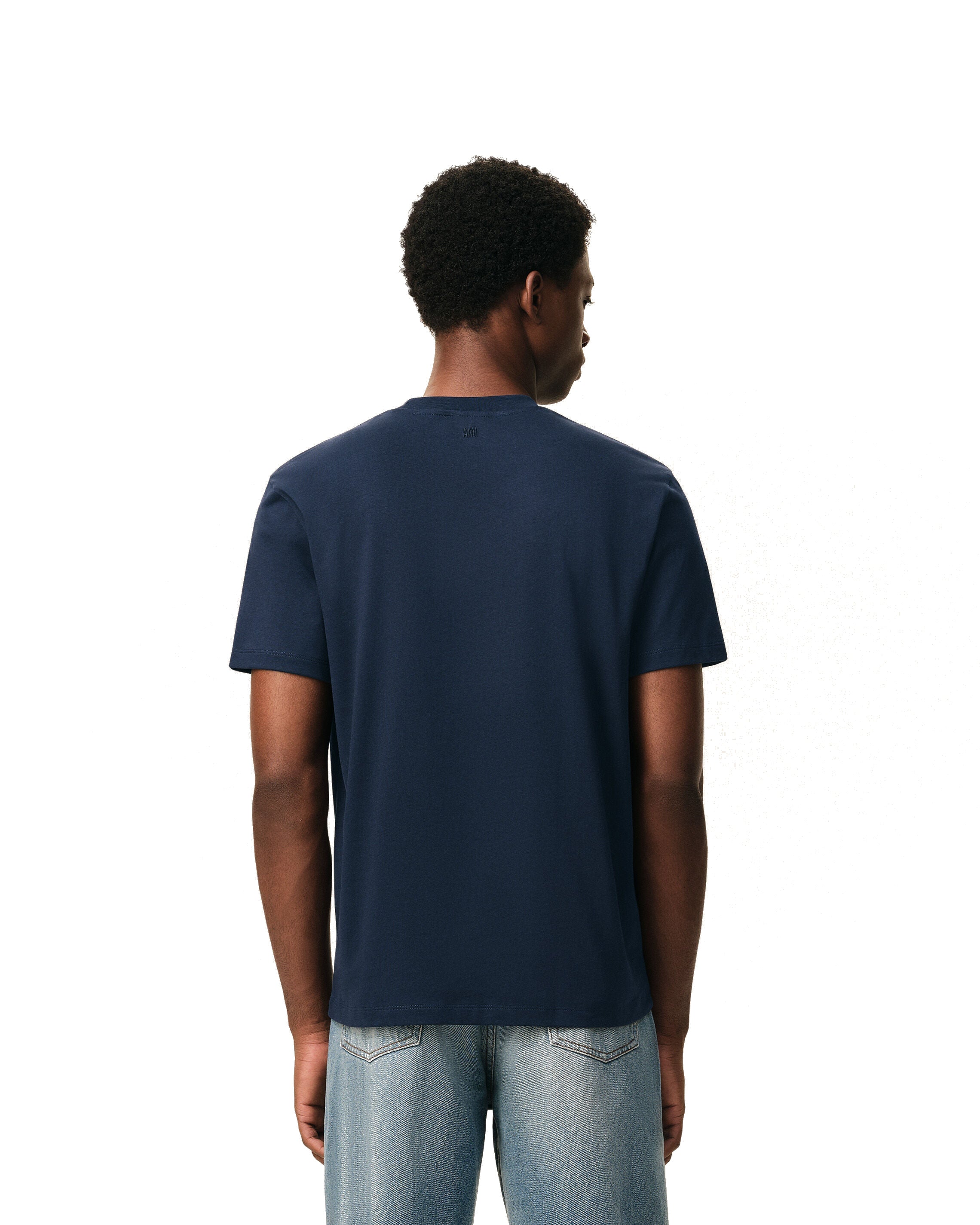 Ami Paris - T-Shirt Ami De Cœur – Bleu