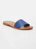 Sandales York - Bleu Royal