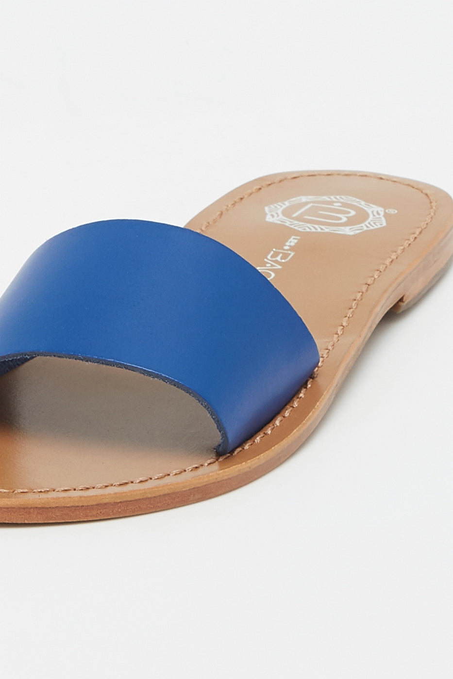 Sandales York - Bleu Royal