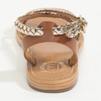 Sandales Raisa - Gold & Camel