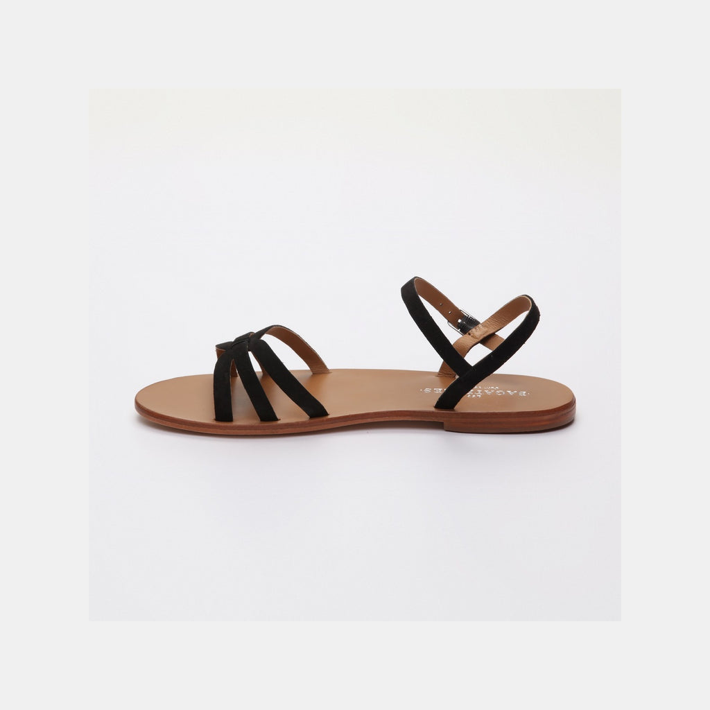 Sandales Plates Dia Black