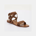 Sandales Plates Brielle Camel
