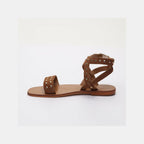 Sandales Plates Brielle Camel