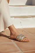 Mules Adeline - Platinium