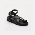 Sandales Plates Vian Black