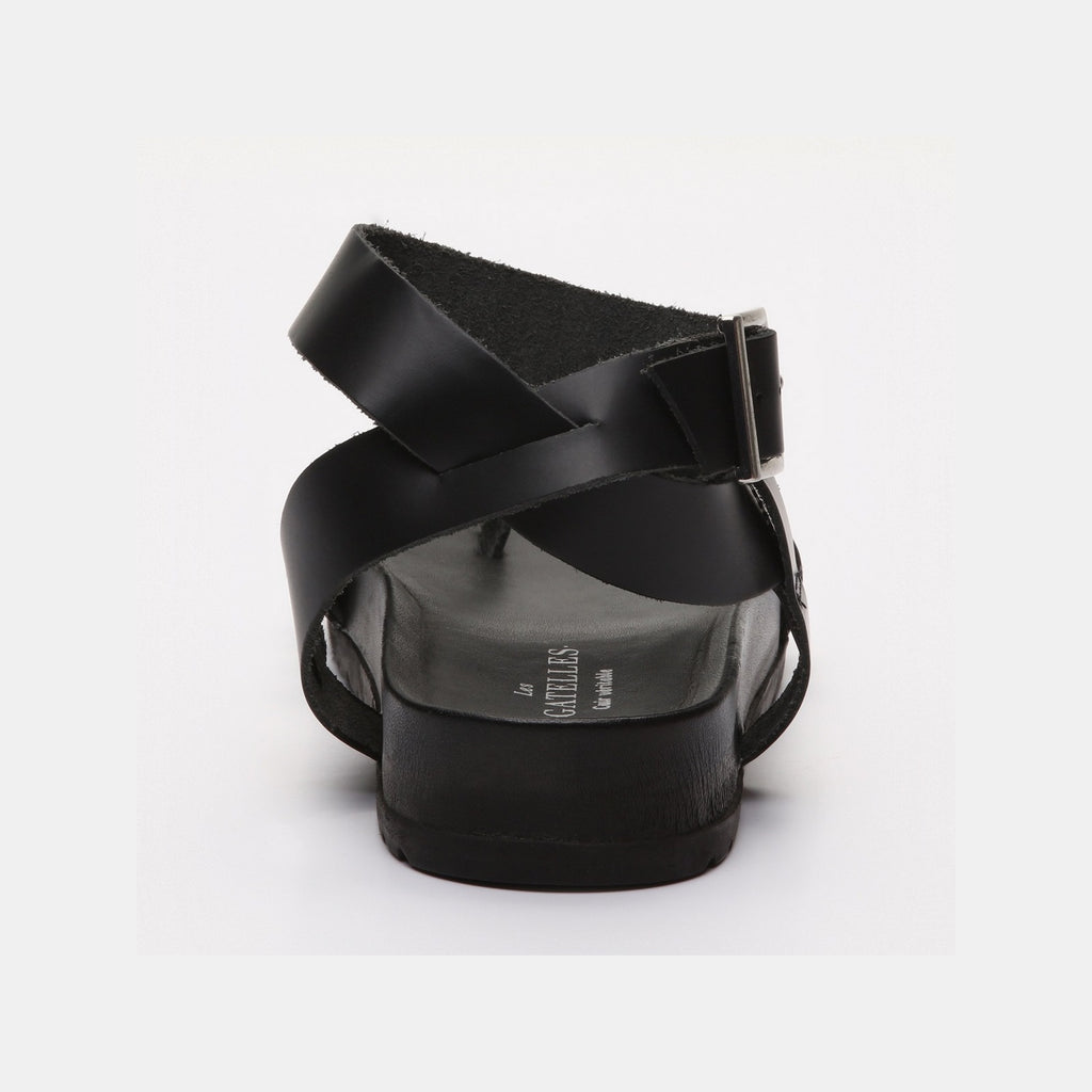 Sandales Plates Vian Black