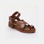 Sandales Tendances Vian Cognac