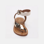 Sandales Entre-Doigts Lee Gold