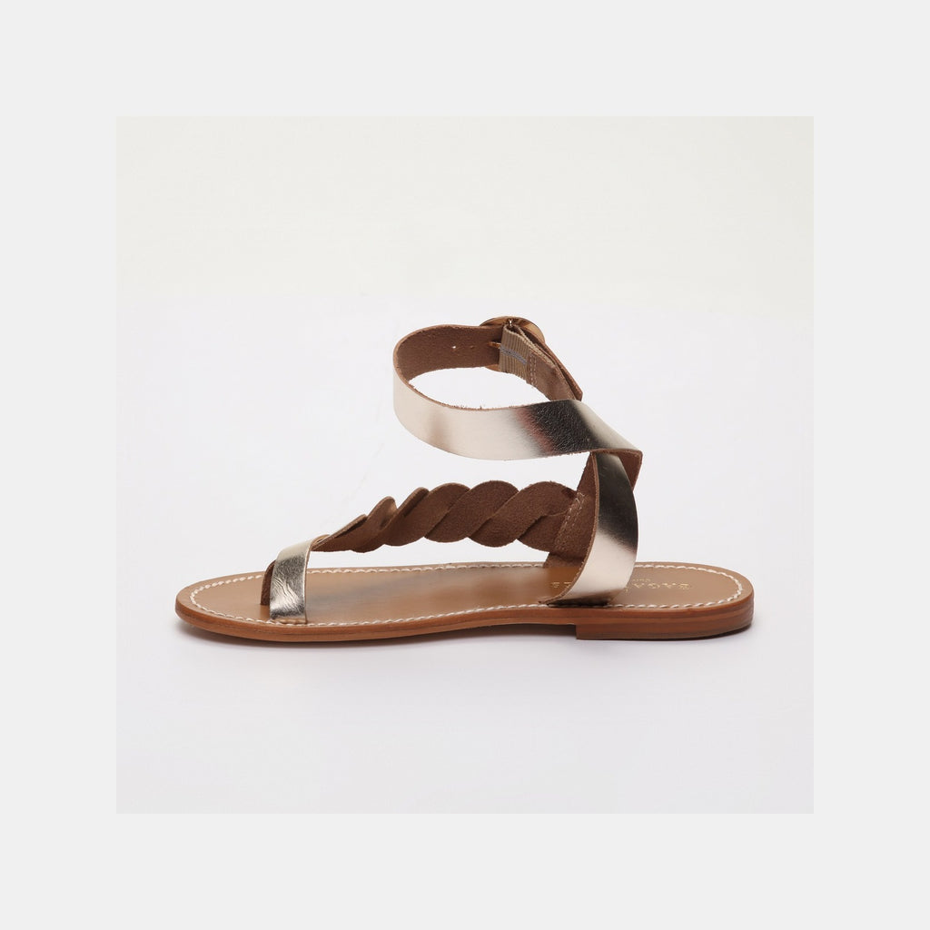 Sandales Entre-Doigts Lee Gold