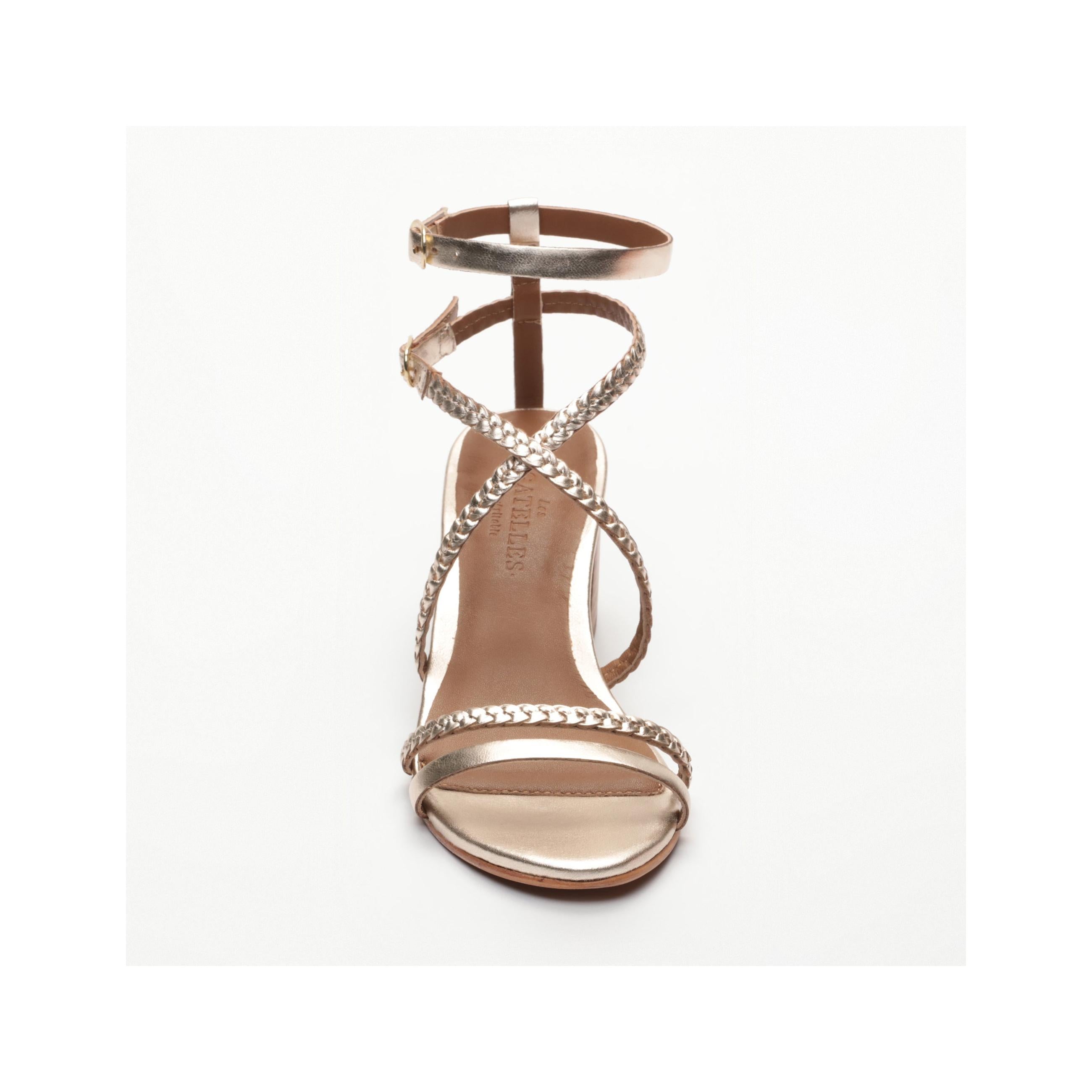 Sandales A Talons Gentry - Doré