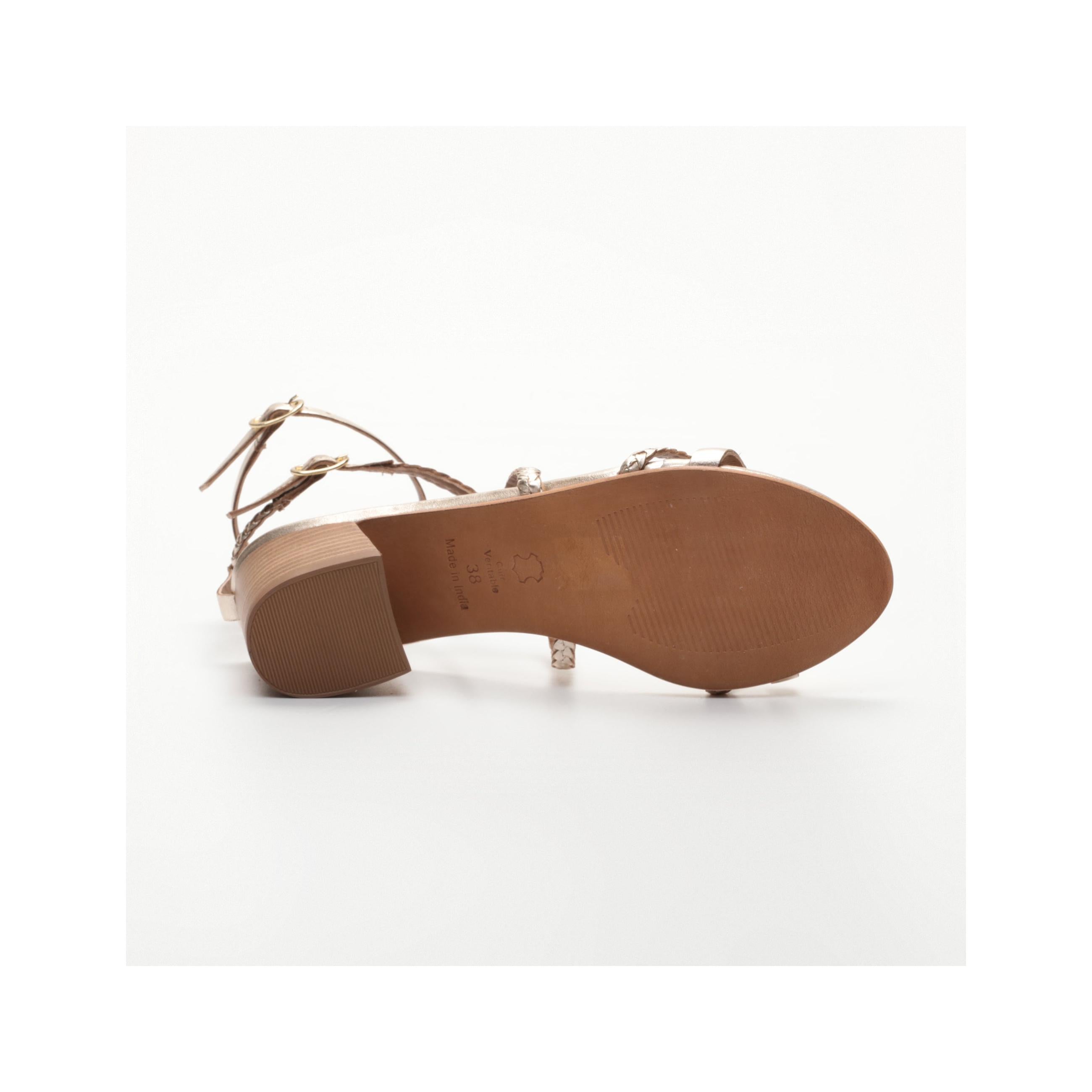 Sandales A Talons Gentry - Doré