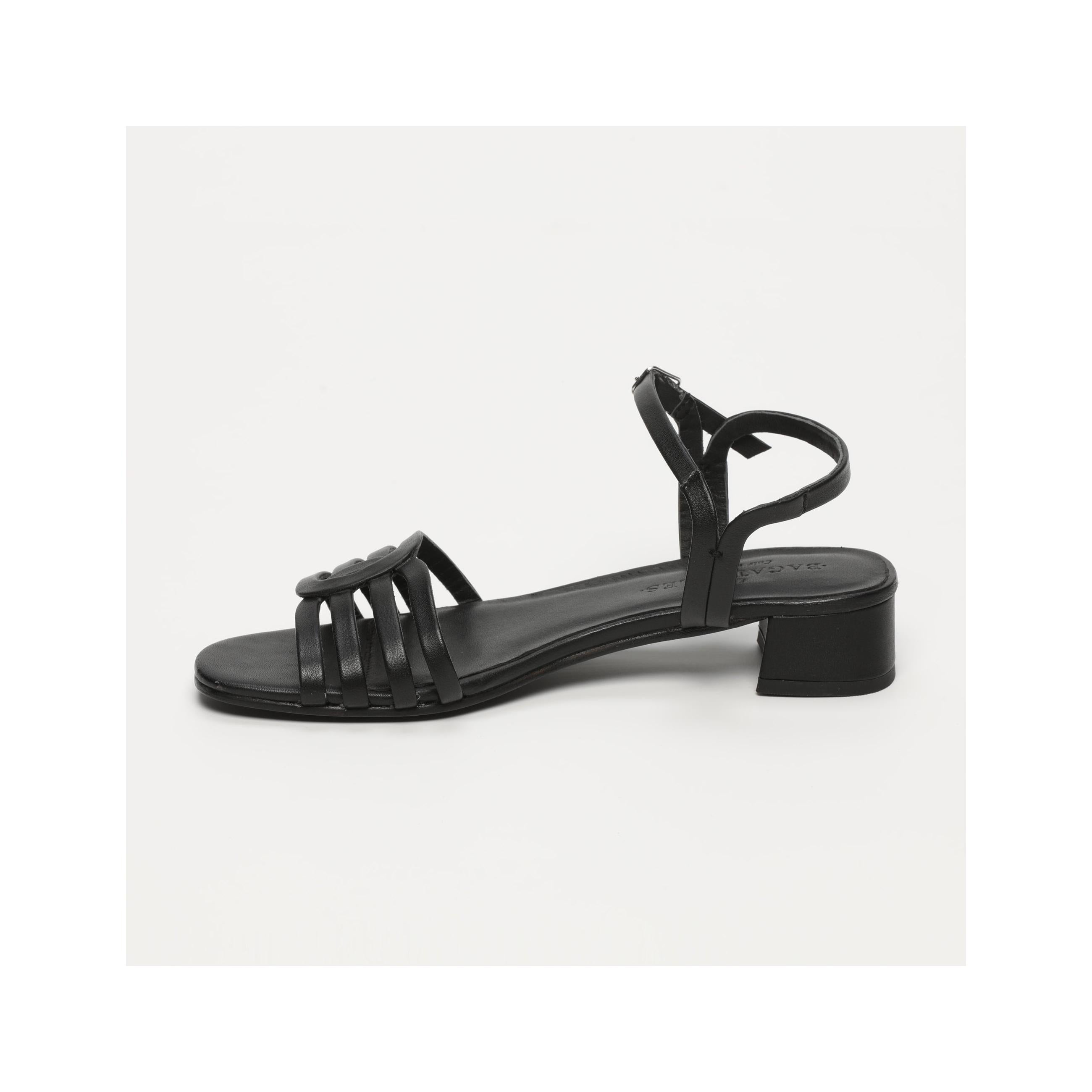 Sandales A Talons Gionna - Noir
