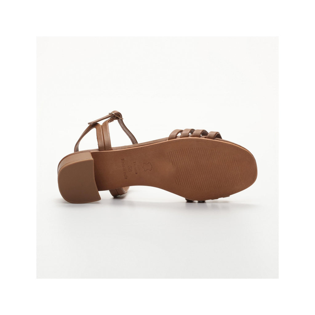 Sandales A Talons Gionna - Camel