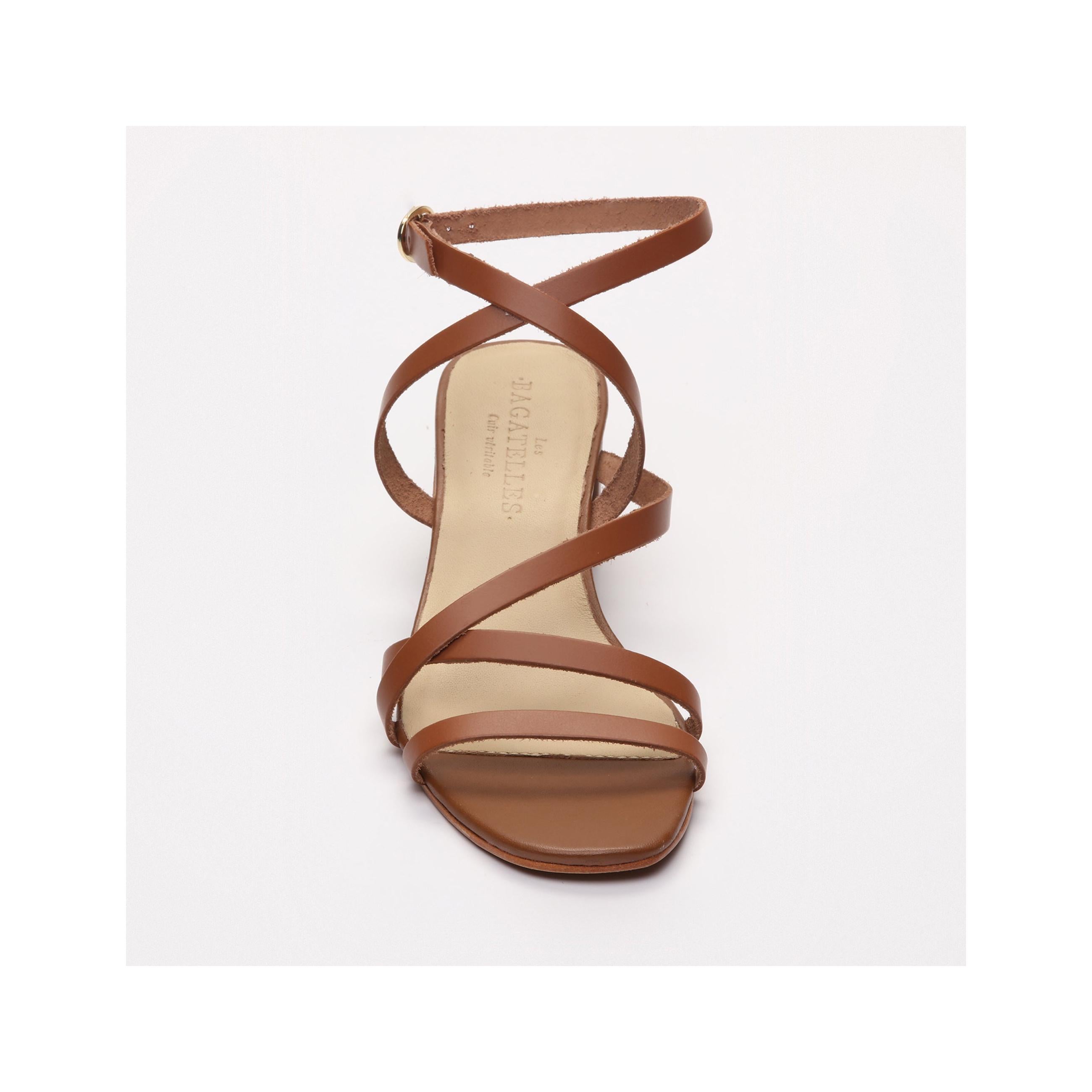 Sandales A Talons Gisselle - Camel
