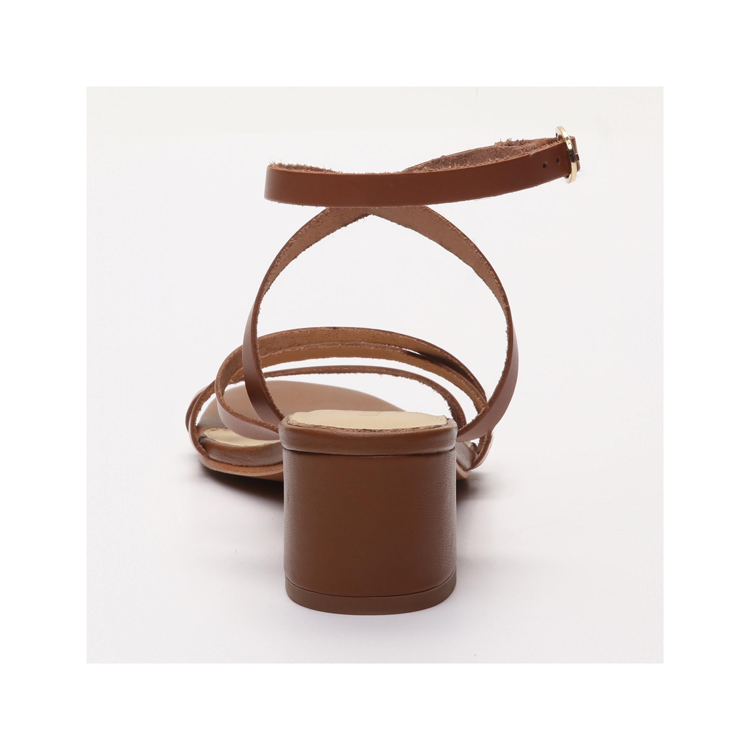Sandales A Talons Gisselle - Camel