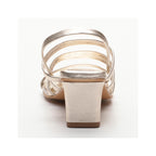 Sandales A Talons Grey - Platinium