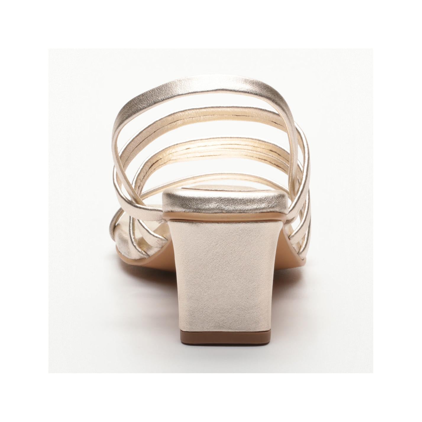 Sandales A Talons Grey - Platinium