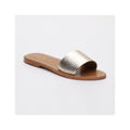 Sandales York - Croco Or Clair