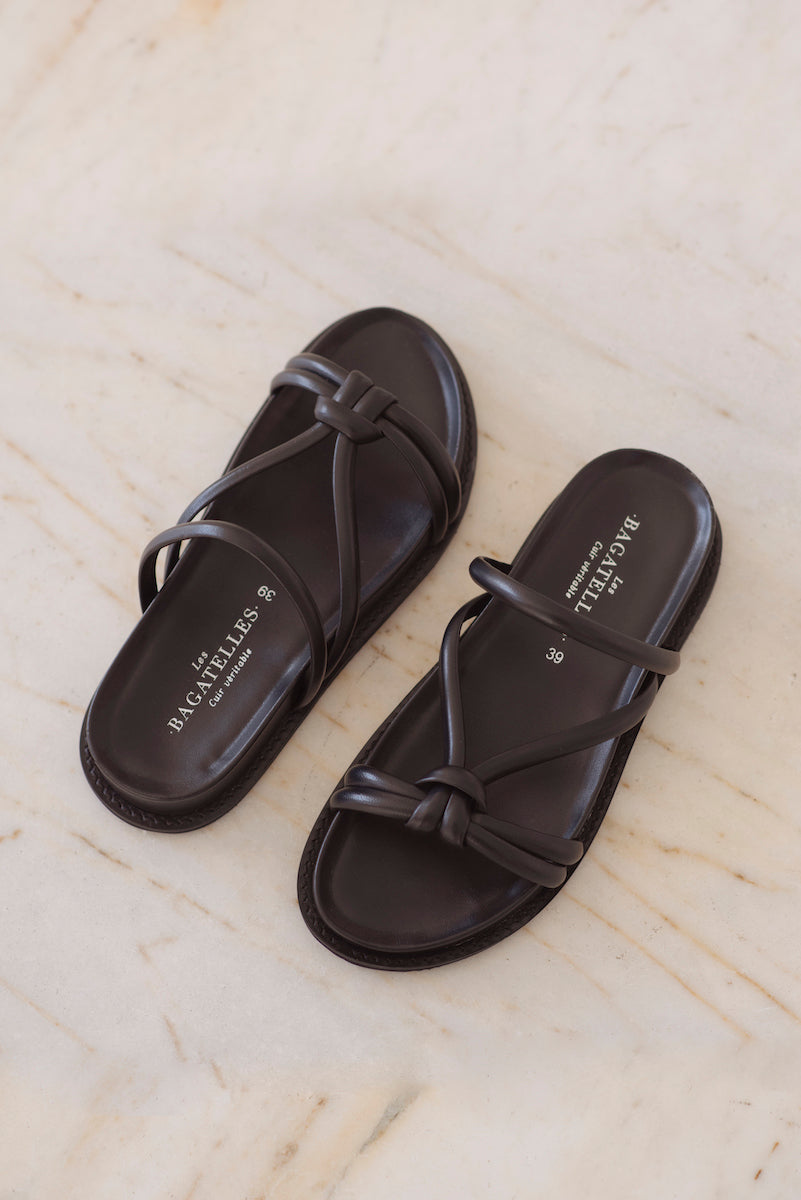 Mules Plates Abhirami - Black