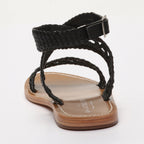 Sandales Plates Abitha Black