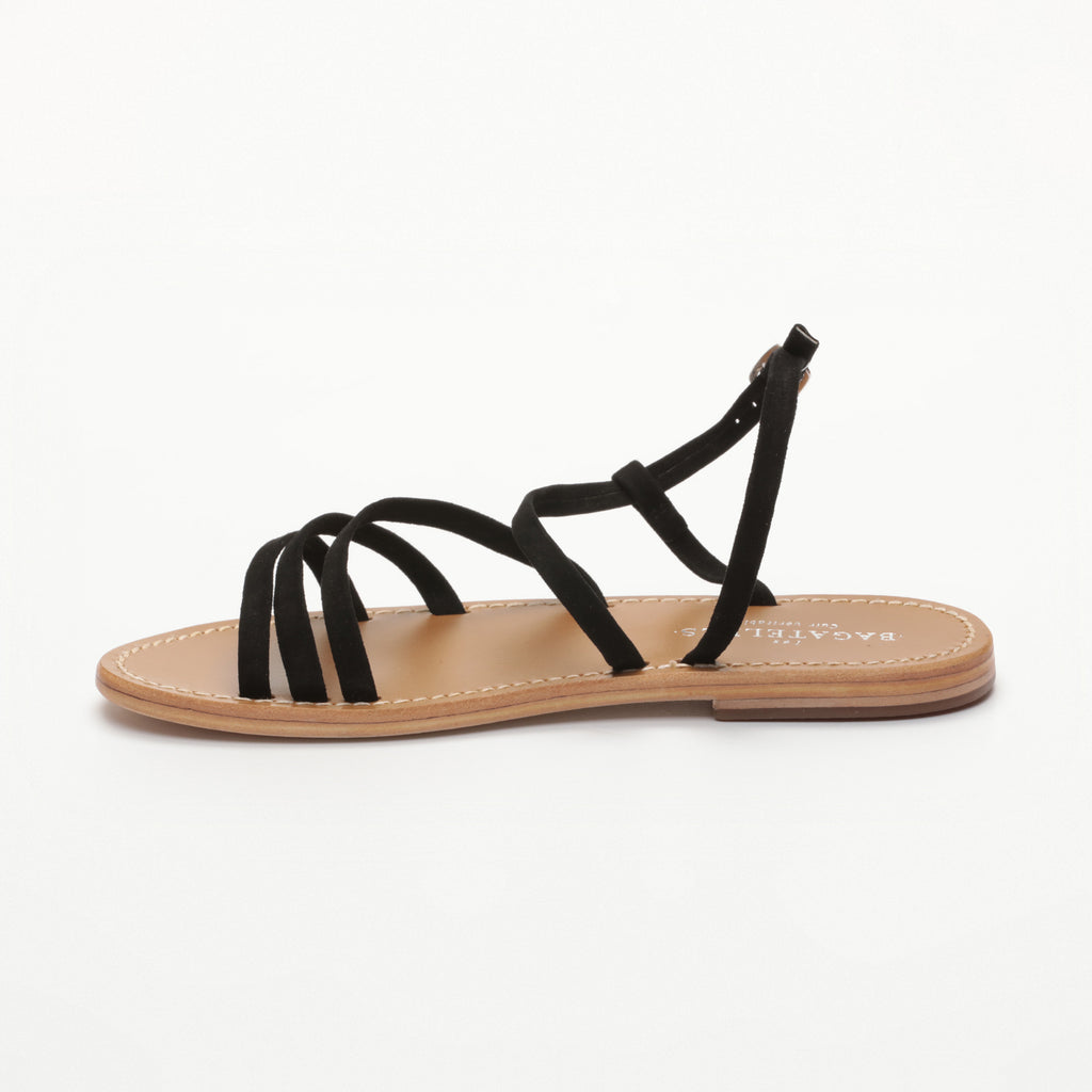 Sandales Plates Ahi Black