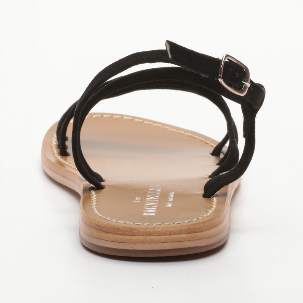Sandales Plates Ahi Black