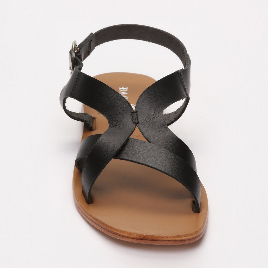 Sandales Plates Akhila Black