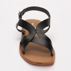 Sandales Plates Akhila Black