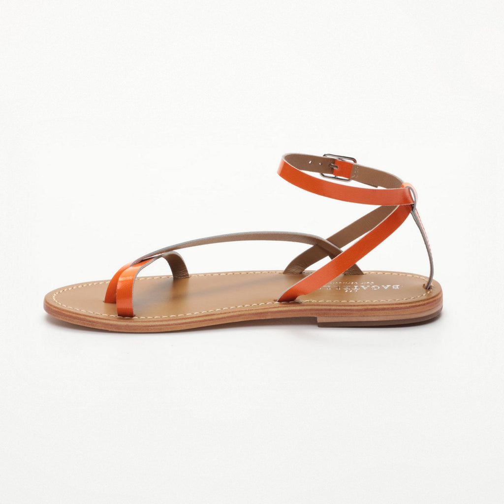 Sandales Chandanika - Orange Fluo