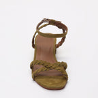 Sandales Plates Hachi Olive
