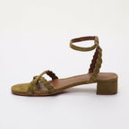 Sandales Plates Hachi Olive