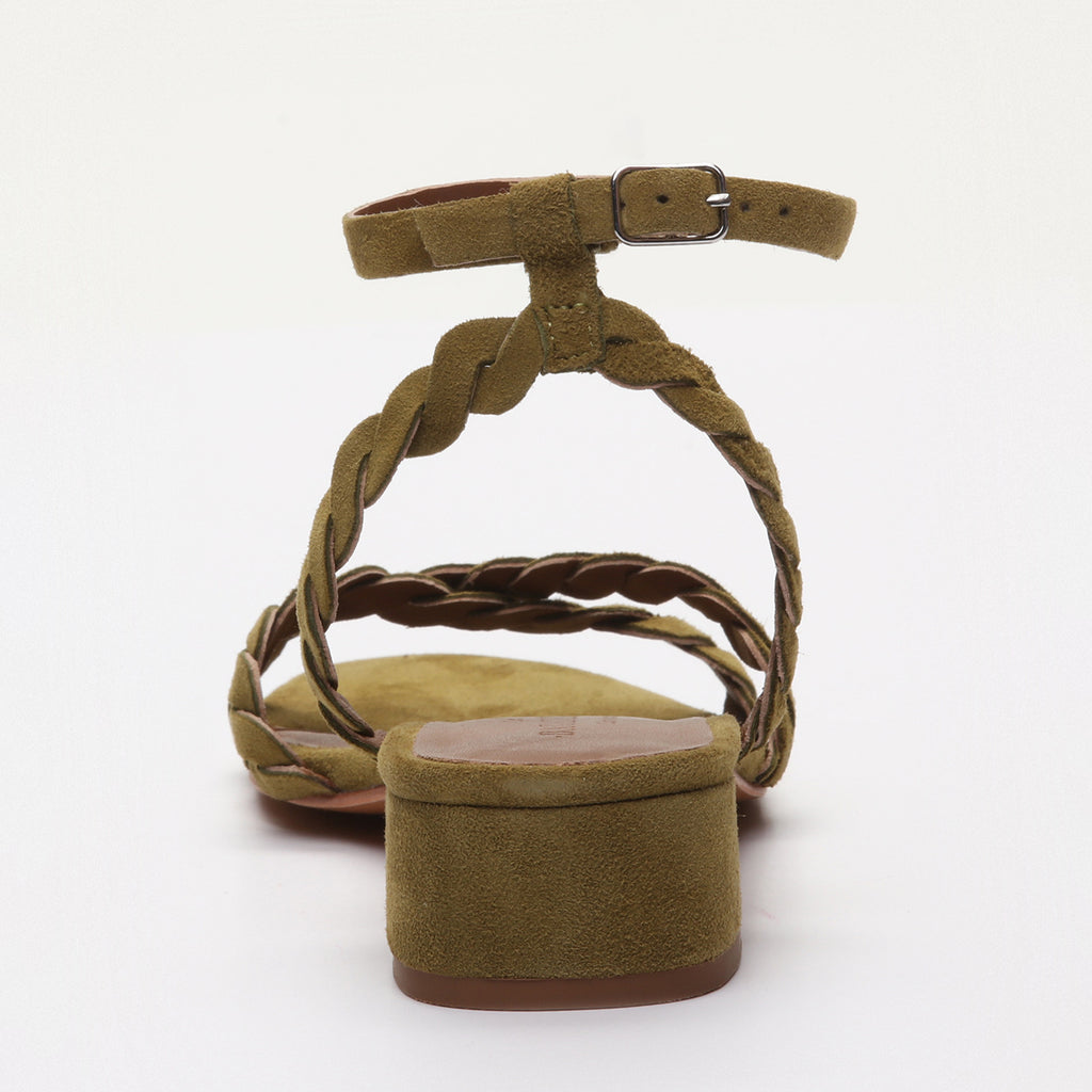 Sandales Plates Hachi Olive