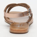 Sandales Plates Akhila Rosegold