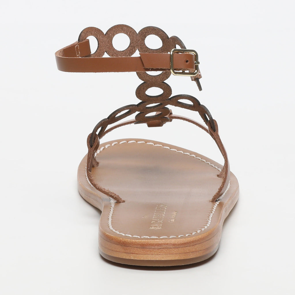 Sandales Plates Chaithvika Camel