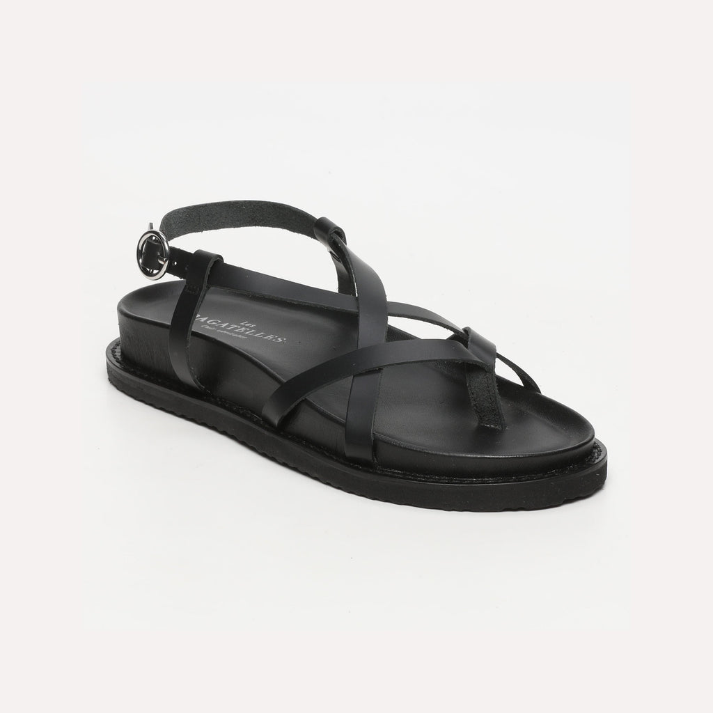 Sandales Plates Origone Black