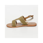 Sandales Vernon - Olive Et Gold
